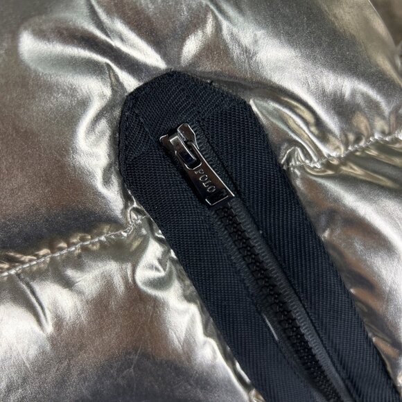 Polo Ralph Lauren Metallic Puffer Down Jacket Duck Feather Big Kids Sz XL 16 - Picture 6 of 14